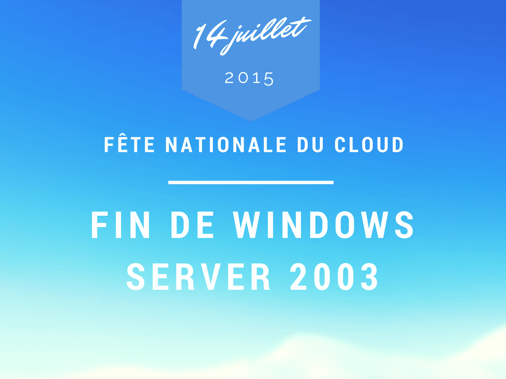 Fin windows server 2003